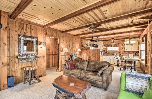 Baldwin House | Baldwin Cabin w/Private Beach on Little Lake!