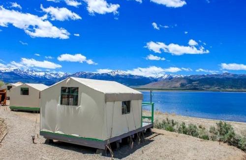 Bridgeport Other | Beautiful Tented Cabin with Stunning Reservoir Views for a Unique Glamping Getaway in Bridgeport, California