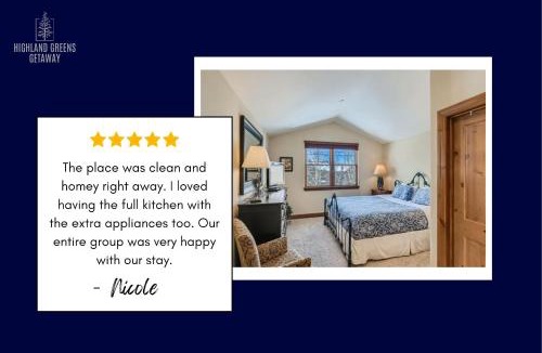 The Highlands House | Beautiful Unit in Quiet Area with Shuttle to Slopes