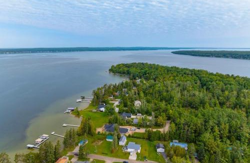 Indian River House | Boat Friendly Mullett Lake Home 3 Mi to Marina