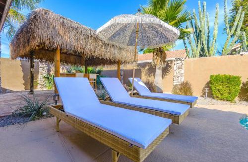 Madera Parc House | Boho 4BR Retreat with Heated Pool, Spa and Tiki Bar