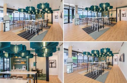Evans Churchill Apartment | Boulevard Stays Modern Highrise Studio Sky Pool & Gym