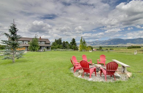 Bozeman House | Bozeman Home on 11 Acres w/Mountain Views!