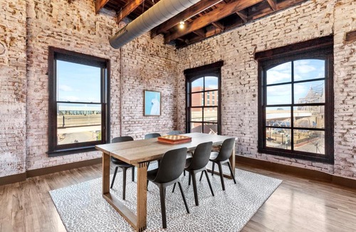 Downtown St. Louis Apartment | Brick & Bed, Riverfront Lofts, PC 206