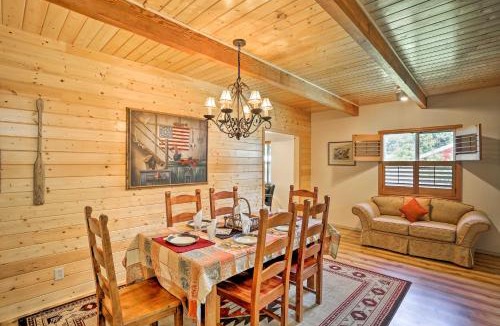 Trinity Center House | Cabin w/Backyard Space - 1/2 Mi to Trinity Lake!