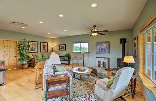 Columbia Falls House | Cabin w/Porch & View ~ 19 Mi to West Glacier