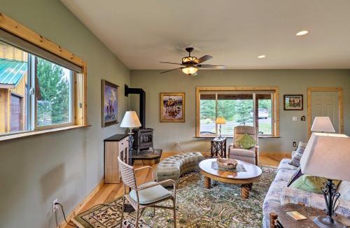 Columbia Falls House | Cabin w/Porch & View ~ 19 Mi to West Glacier
