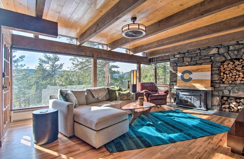 Boulder House | Chic Boulder Mountain Home w/Hot Tub + Views