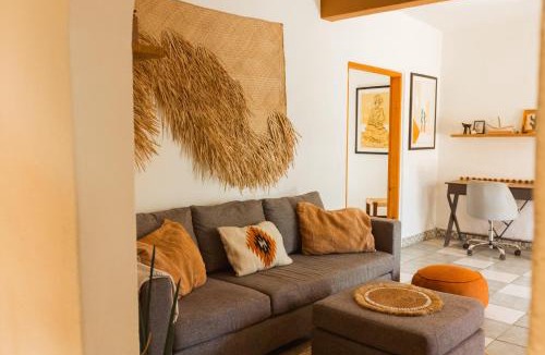 Todos Santos House | Cien Palmas- Authentic Mexican Casita 1 -Downtown