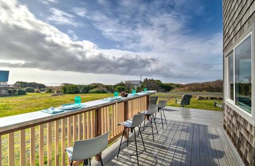 Pacific Beach House | Coastal Retreat: Deck, Ocean Views + Walk to Beach