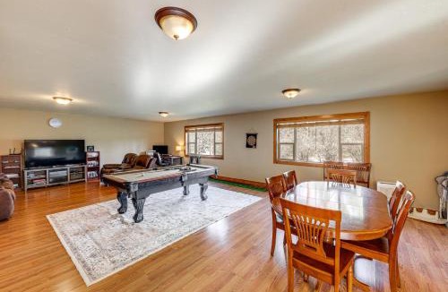 Columbia Falls House | Columbia Falls Private Retreat: Pool Table & Deck!