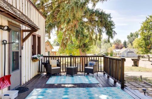Craig House | Cottage w/Furnished Deck: 1 Mi to Dtwn Craig!