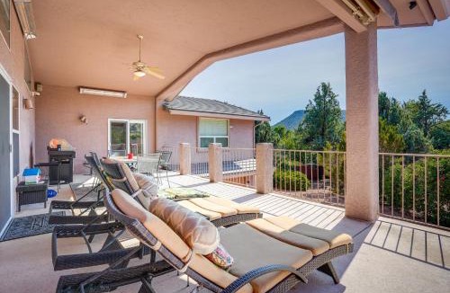 Oak Creek House | Covered Deck & Red Rock Views: Home in Sedona