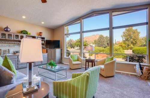 Oak Creek House | Covered Deck & Red Rock Views: Home in Sedona