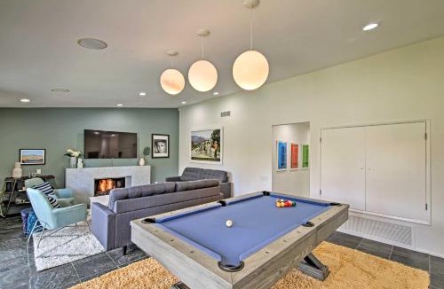 Araby House | Covered Patio, Pool & Games: Home in Palm Springs
