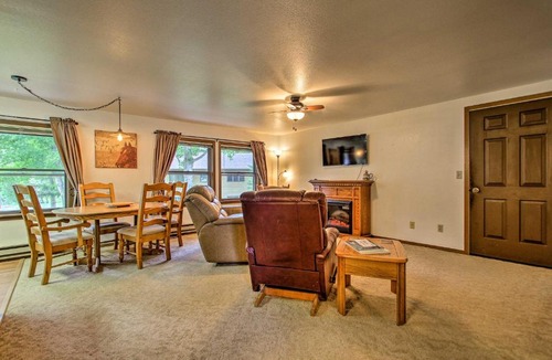 Columbus Apartment | Cozy Angler's Apt - Steps to Trout Fishing River!