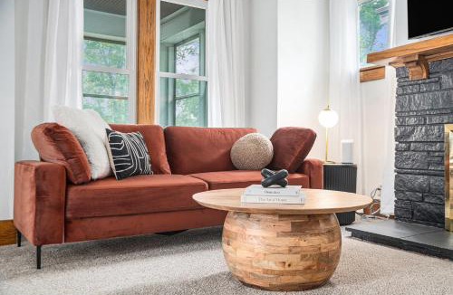 Downtown Omaha House | Cozy Boho Retreat Blocks from UNMC