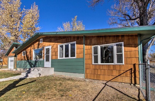 Bynum House | Cozy Choteau Home w/Fire Pit, Grill, Yard!