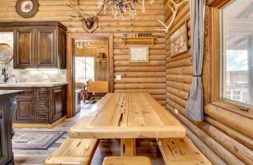 Show Low House | Cozy Log Cabin on 1/2 Acre in Lakeside!