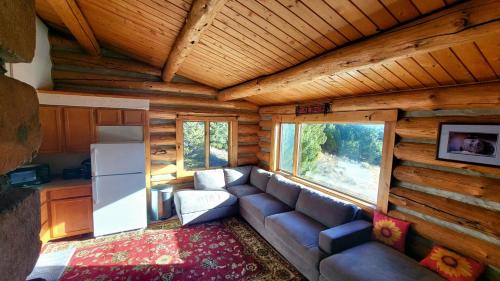 Bozeman Apartment | Cozy Wolf Log Cabin Mountain Ski lodge