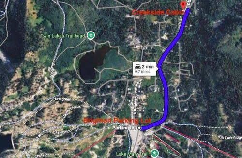 Salt Lake Mountain Resorts House | Creekside Cabin