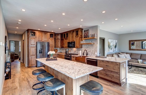 Vista Point House | Creekside Escape spacious townhome in Breckenridge with stunning views and a private hot tub!