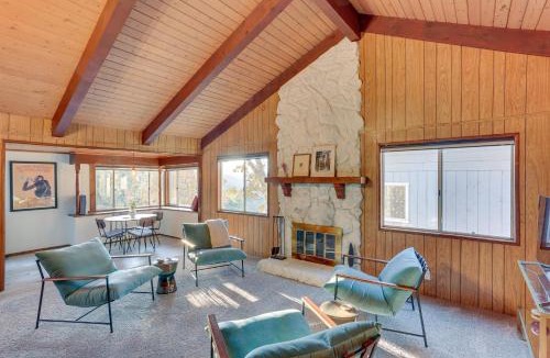 Crestline House | Crestline Cabin: Mountain Views & Fire Pit!