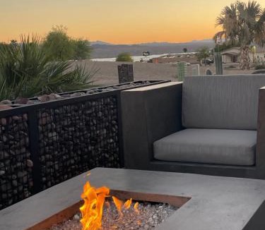 Lake Havasu City House | Cypress House Modern Luxury-Lake Views-Pool-RV Boat Garage