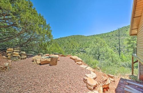 Payson House | Deck & Mogollon Rim Views: Secluded Payson Cabin