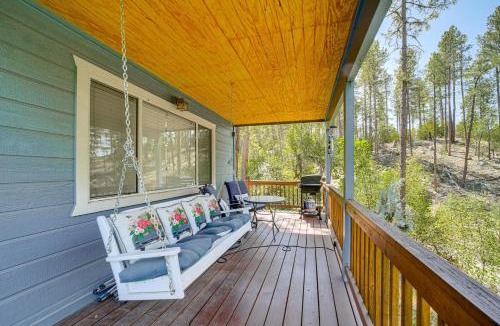 Ponderosa Park House | Deck, Trails & Forest Views! Ponderosa Park Cabin