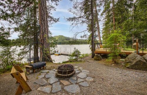 Newport House | Dock, Decks & Epic View! Sacheen Lake Family Cabin