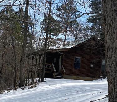 Eureka Springs House | Eastern Red Cabin - Giant Spa Tub, Peaceful Location