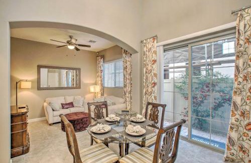 Mesa House | Elegant Palms Townhome with Patio and Resort Amenities!