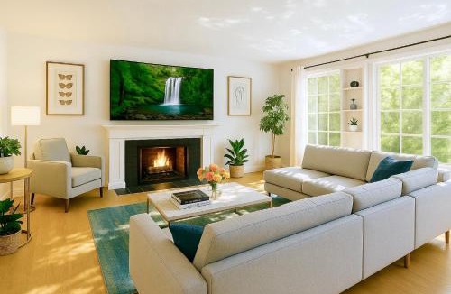 Hollywood Hills West House | Enchanting Gated Hollywood Hills Oasis with Tranquil Treet-Top Views, Outdoor Living Room and Patios, Magical Zen Garden, Plus Bonus Romantic Guest House and Free Garage in LA's Most Desirable Central Serene Area, Sleeps 8-10