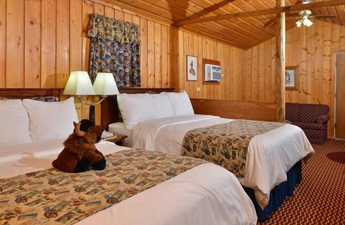 Cody House | Enjoy Your Own Private Cabin! Outdoor Pool, FREE Parking and Airport Shuttle!