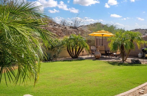 Estrella Mountain Ranch House | Estrella Golden Oasis Mountain view back yard!