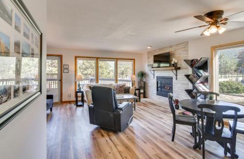 Estes Park House | Fireplace & Mtn Views: Estes Park Home w/Deck!