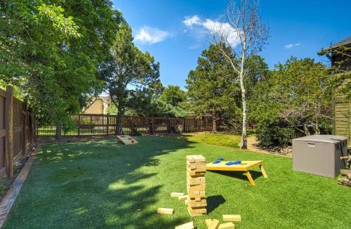 Southwest Colorado Springs House | Fossil Run! Curated Home w Wellness & Game Room