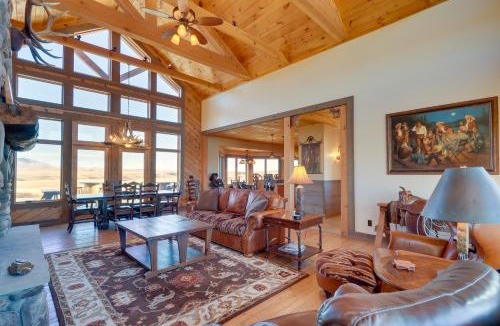 Belt House | 'Free Spirit Ranch' w/Hot Tub & Mountain Views