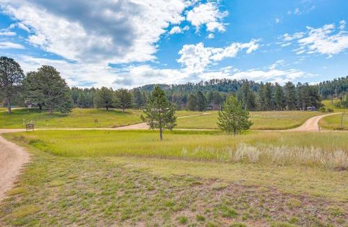 Custer House | Furnished Deck, Black Hills View: 'Lazy U' Retreat