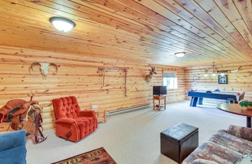 Custer House | Furnished Deck, Black Hills View: 'Lazy U' Retreat