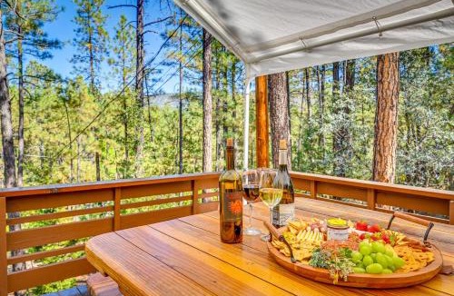 Pine House | Furnished Deck + Forest Views: Pine Retreat!