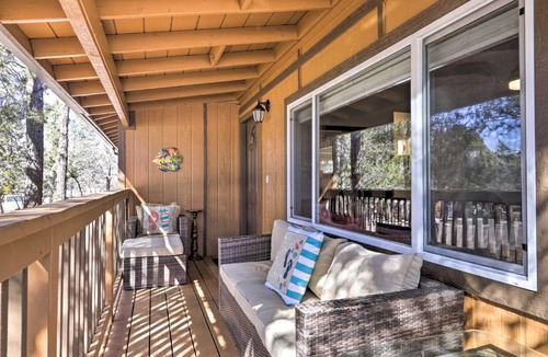 Show Low House | Furnished Deck: Show Low 'White Mountain Cottage'