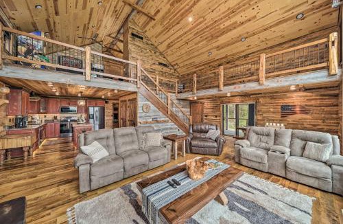 Galena House | Galena Cabin w/Wraparound Porch & Game Room!