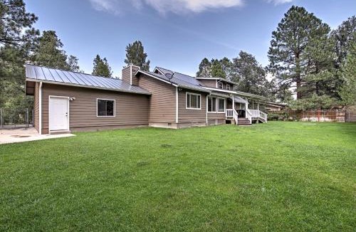 Pinetop-Lakeside House | Game Room, Yard, Deck & Fireplace: Lakeside Home