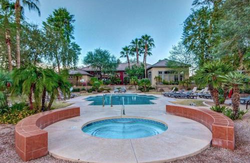 Camelback East House | Gated Condo Heated Pool Spa Gym Near Zoo