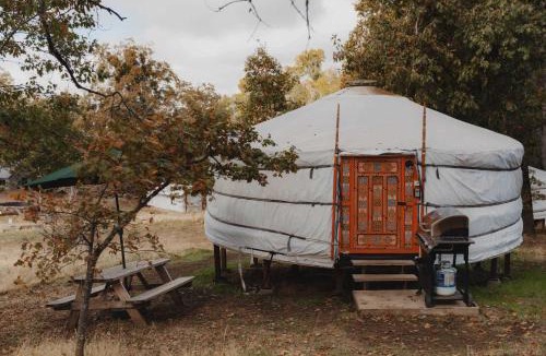 Dunlap House | Glamping yurt at Sequoia Highland Camp