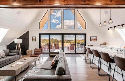 Torrey Ski Chalet | Gorgeous A-frame Settled in the Middle of the Desert inTorrey, Utah