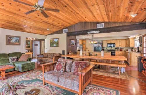 Oakhurst House | Gorgeous Oakhurst Retreat w/Swimming Hole!