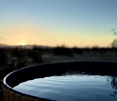 Wonder Valley House | Gorgeous Yurt with Tank Pool, Fire Pit and Barbecue in Wonder Valley, California